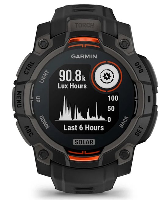 Garmin Instinct 3 Solar Zwart 45 mm