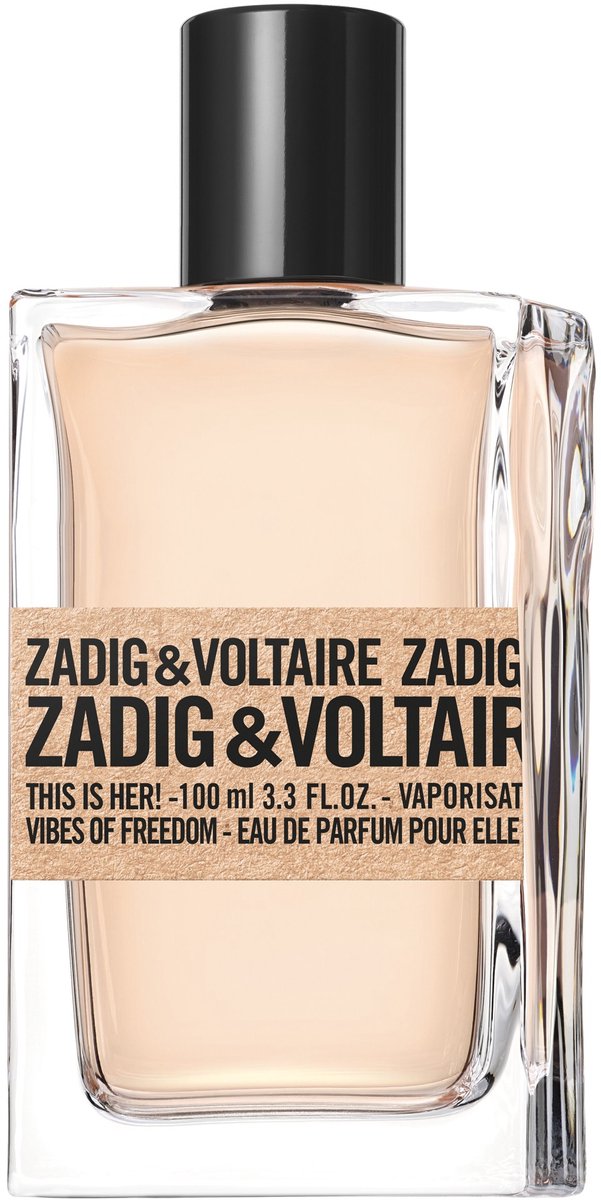 Zadig & Voltaire This is Her! Vibes of Freedom 100 ml - Eau de Parfum - Damesparfum