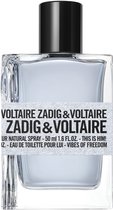 Zadig & Voltaire This is Him! Vibes of Freedom 50 ml Eau de Toilette - Herenparfum