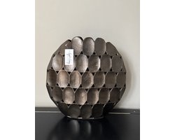Light en Living Vaas deco 32X9X33 cm ORLAN goud