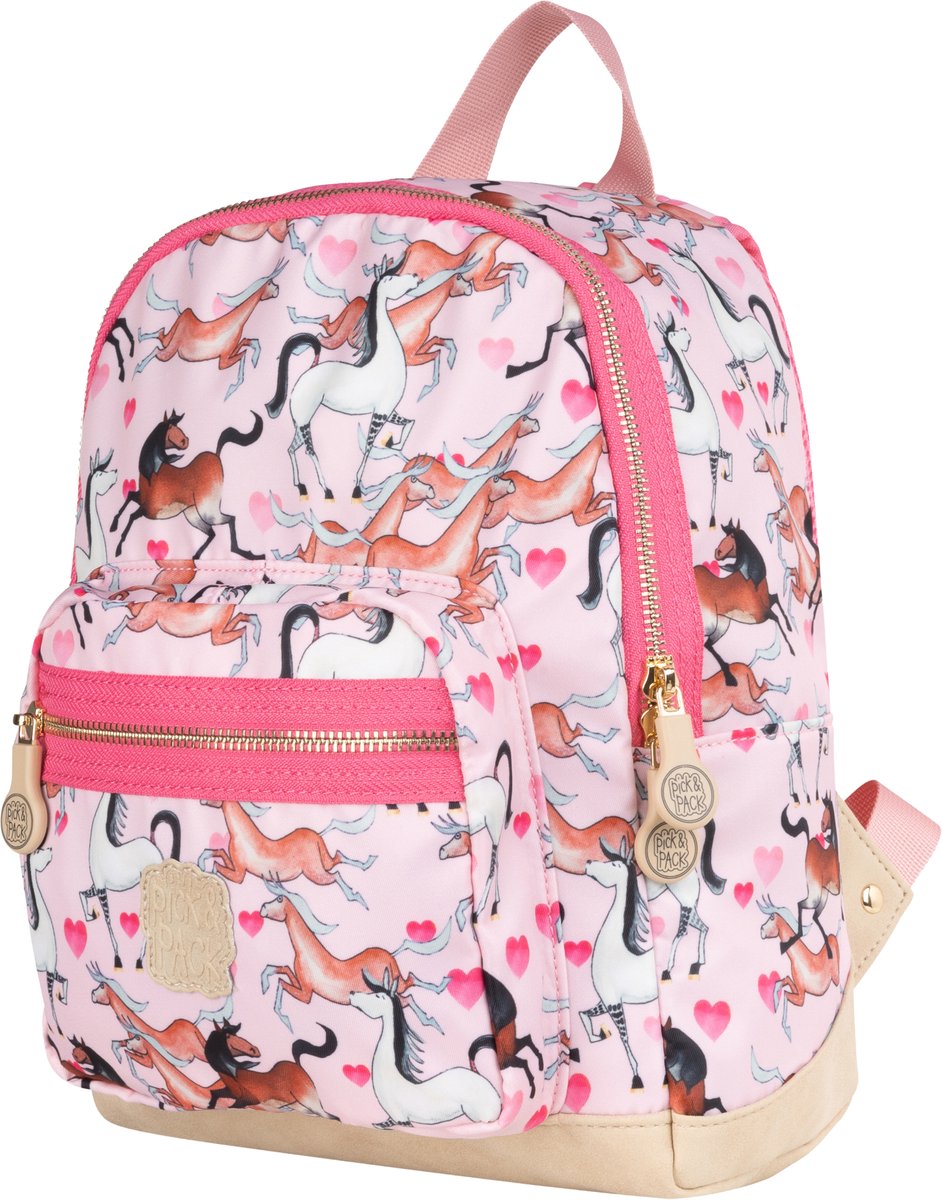 Pick & Pack Happy Rugzak - Roze