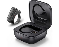 Multimedia Bluetooth Ring - Paginadraaier op afstand - afstandsbediening - bladzijde omslaan - Bluetooth remote - App Bediening - Selfie en foto Maken - Vinger Scroller