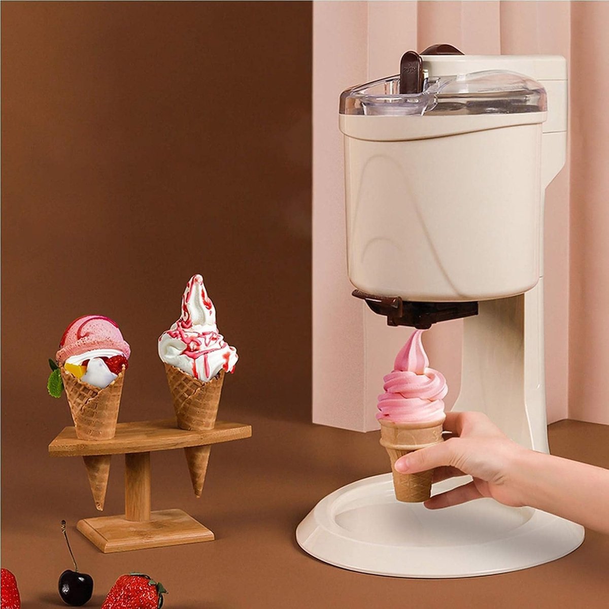IJsmachine Thuis - Dessert Maker - Zelf IJspasta Maken - Snelle Bereiding - 1000 ml