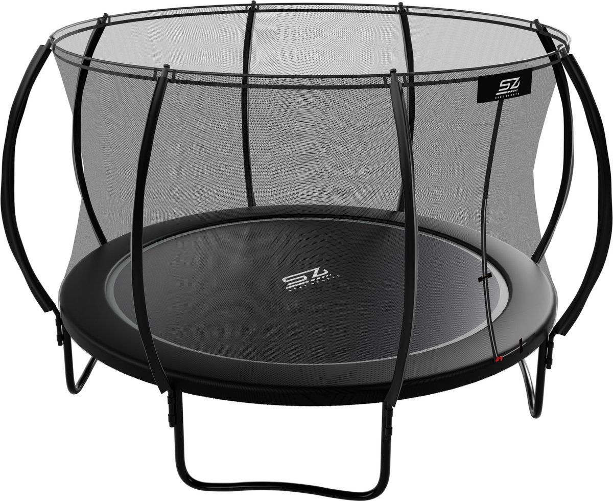 Senz Sports - J5000 Premium - Trampoline - 366 cm - Rond - Met Elastieken — afbeelding 5