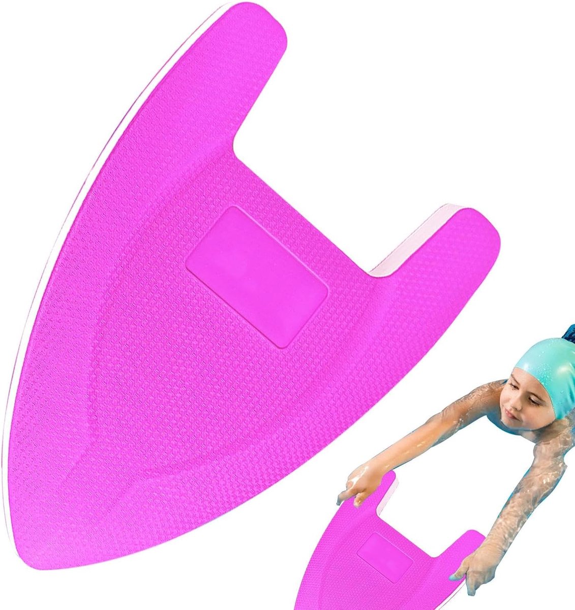 Volwassenen Zwemplank - Zwemtraining Hulpmiddel - Fitness Zwemmen - Waterdicht Lichtgewicht - 396 x 28 x 42 cm - Gemengde Kleur