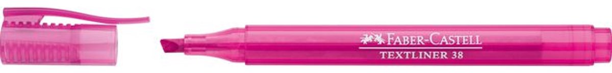 Faber-Castell tekstmarker - roze - markeerstift - FC-157728