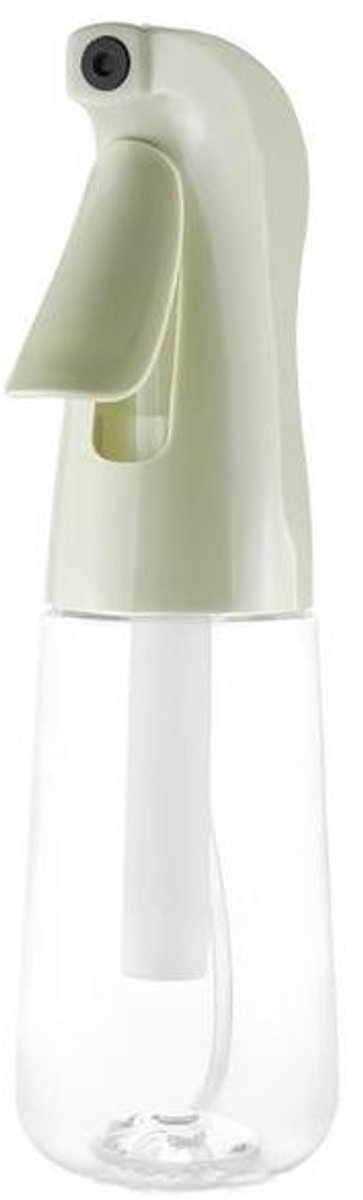 200 ml Sprayflacon – Herbruikbare fijne verstuiver – Alcoholverstuiver voor reiniging – Geschikt voor haar, gezicht, planten en persoonlijke verzorging – Lichtgroen – 6 x 6 x 20,5 cm