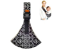 Babydrager – draagzak - Draagdoekstijl – Heupdrager – Ademend – Verstelbaar – Draagbaar – Voor kinderen – Zebraprint