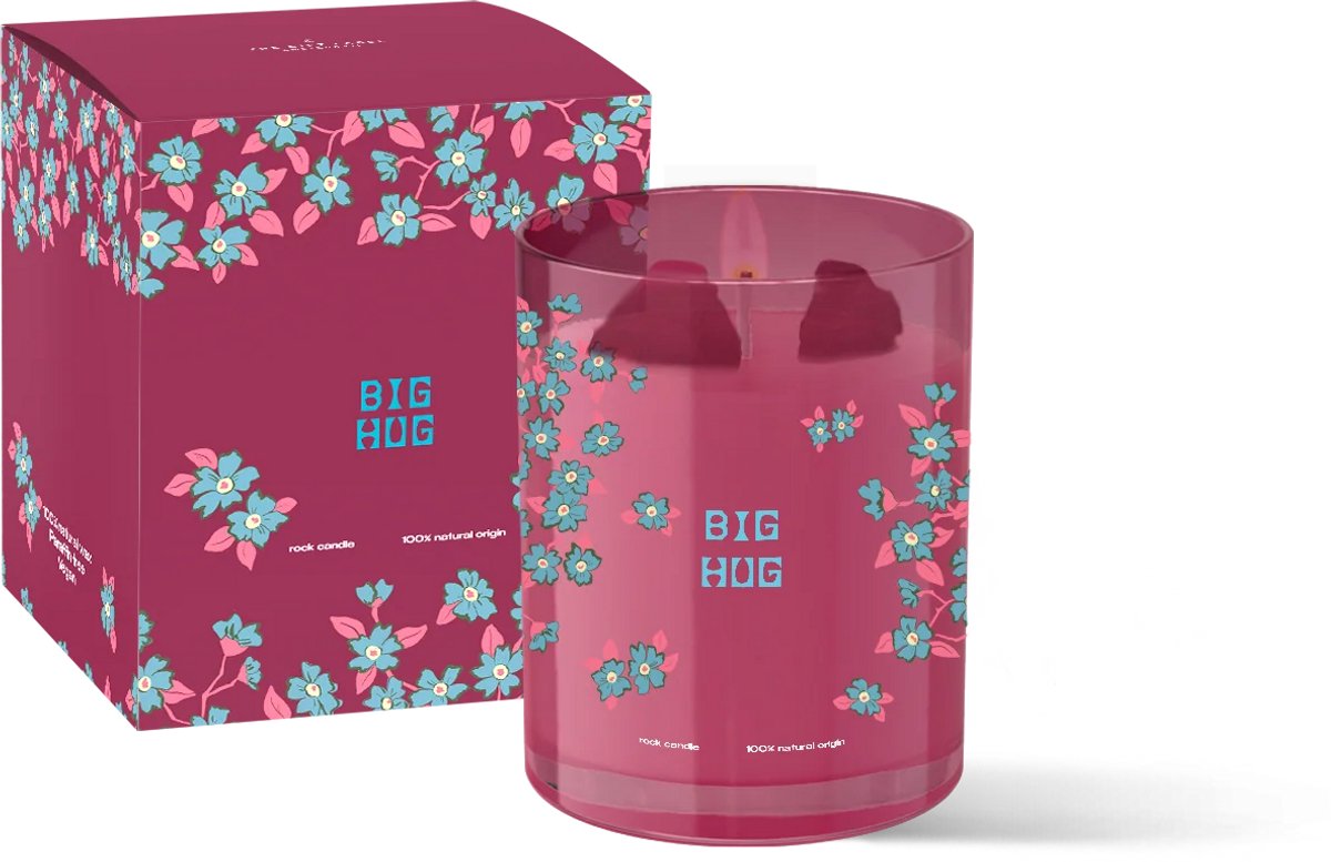 The Gift label Crystal Candle 175gr Crystal Candle 175gr - Big Hug - Kaars