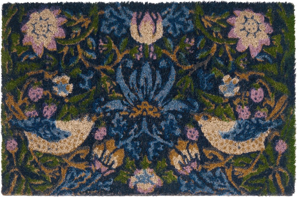Beliani SAKESAR - Deurmat - Meerkleurig - 40 x 60 cm - Kokos