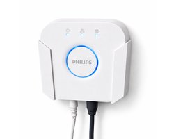 Philips Hue Bridge Wandhouder Universeel – Muurbeugel voor Hue Bridge – Wandmontage Houder – Smart Home Accessoire – Kabelmanagement – Netjes Wegwerken Kabels – Compact Design – Wit