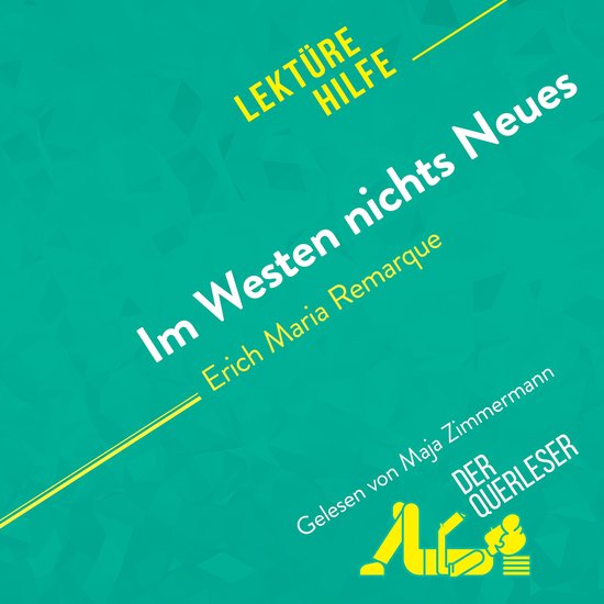 Im Westen nichts Neues von Erich Maria Remarque (Lektürehil ... - cover