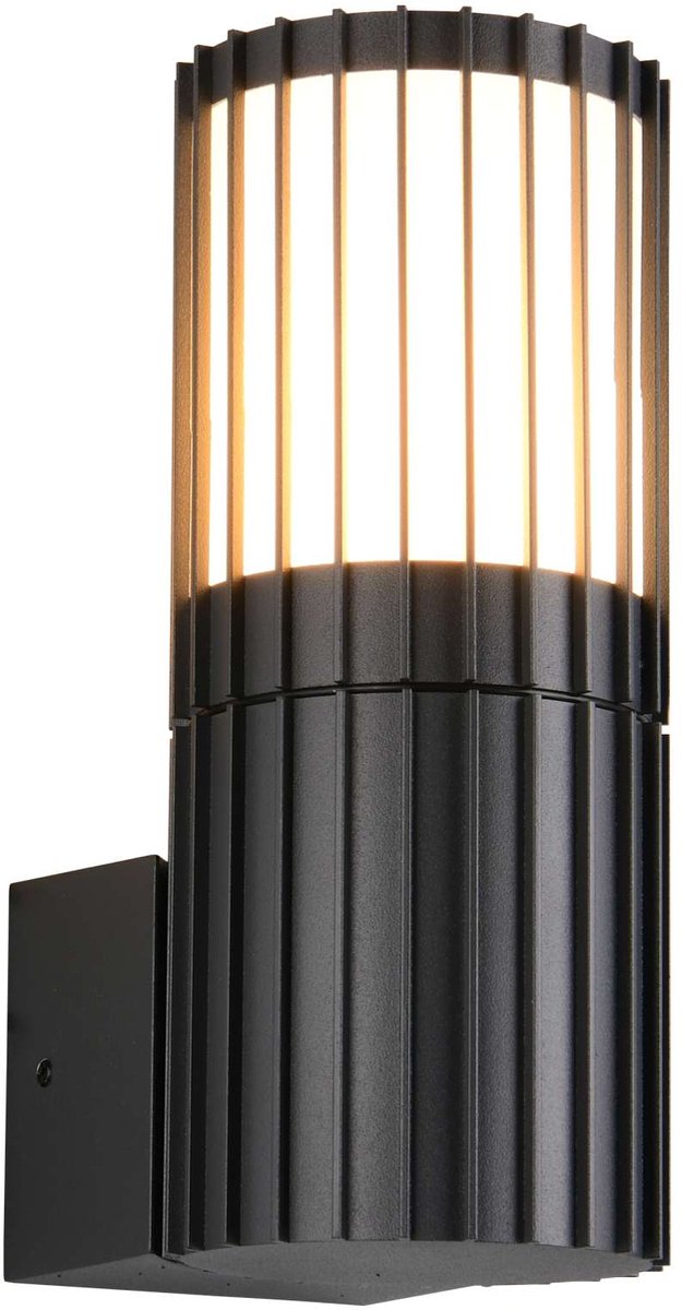 TRIO VOLGA - Wandlamp - Antraciet - excl. 1x E27 4 W - Wandmontage - Buitenverlichting - IP54