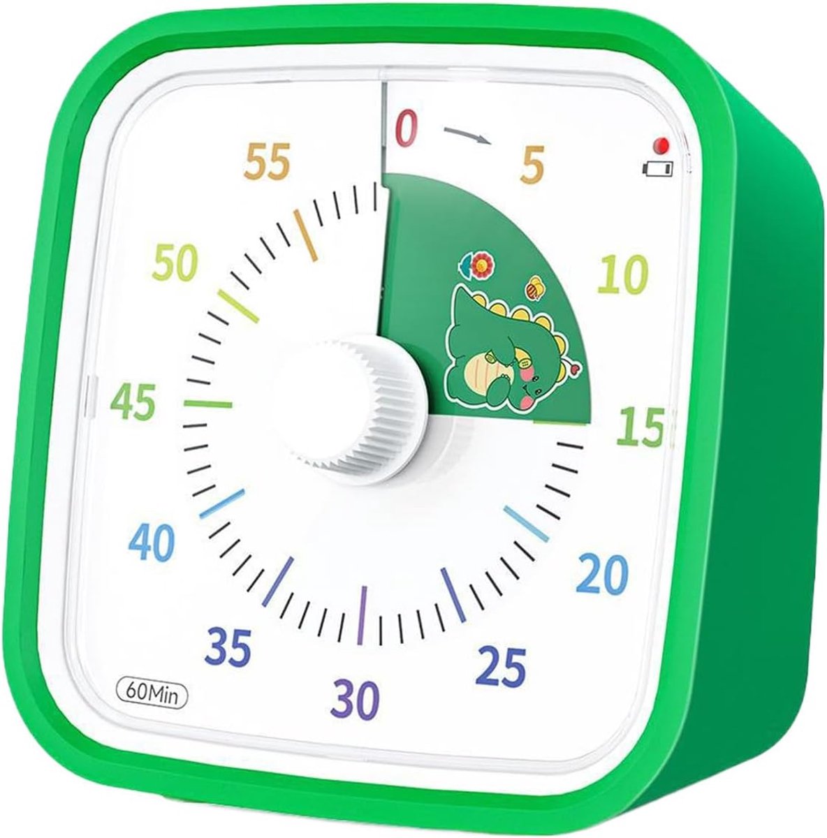 Visuele Timer - Tijd Management Tool - Focus Behouden - Rainbow Disk - 10x10x6cm