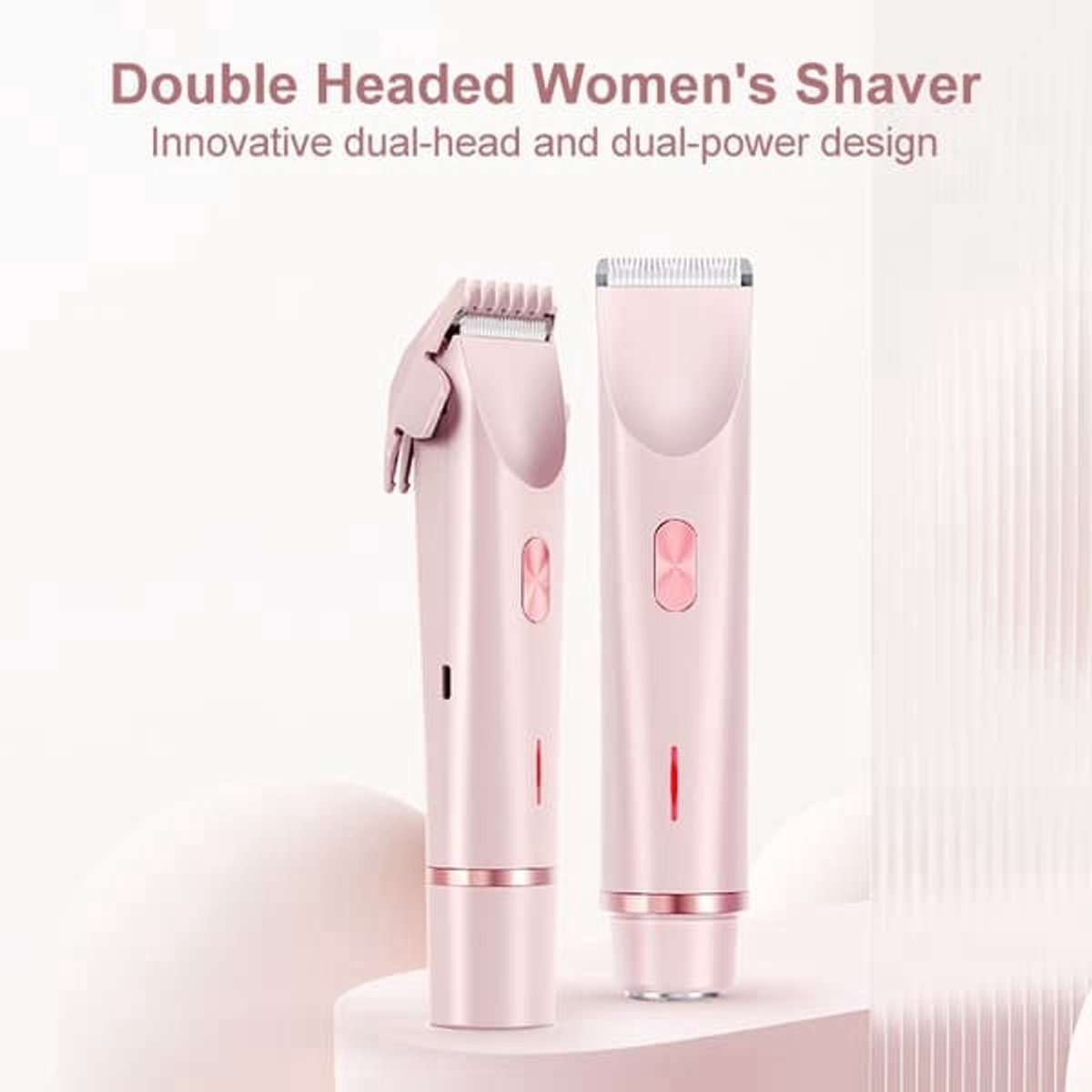 Premium Ladyshaves Voor Vrouwen - Trimmer Dames - Ladyshaver - Ook Voor Bikinilijn - Shafely Ladyshave - Elektrische Scheerapparaten Vrouwen - Scheerapparaat - Epilator - Dames — afbeelding 4