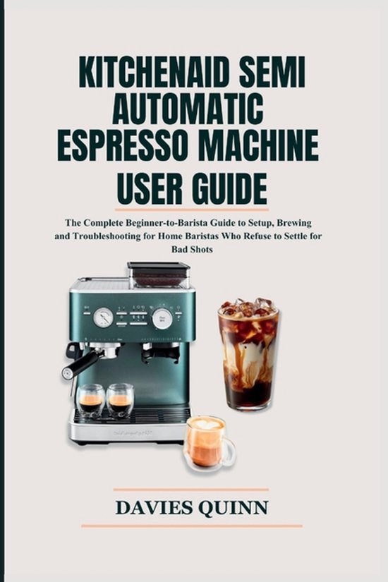 KitchenAid Semi Automatic Espresso Machine User Guide - cover