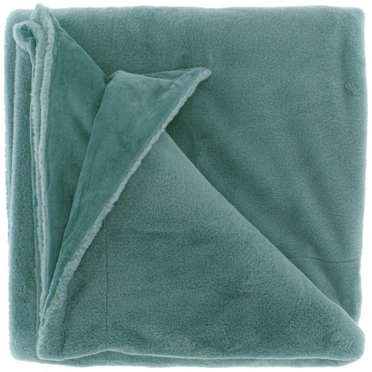 Unique Living Plaid Klaas 150x200cm Mineral Blue Blauw