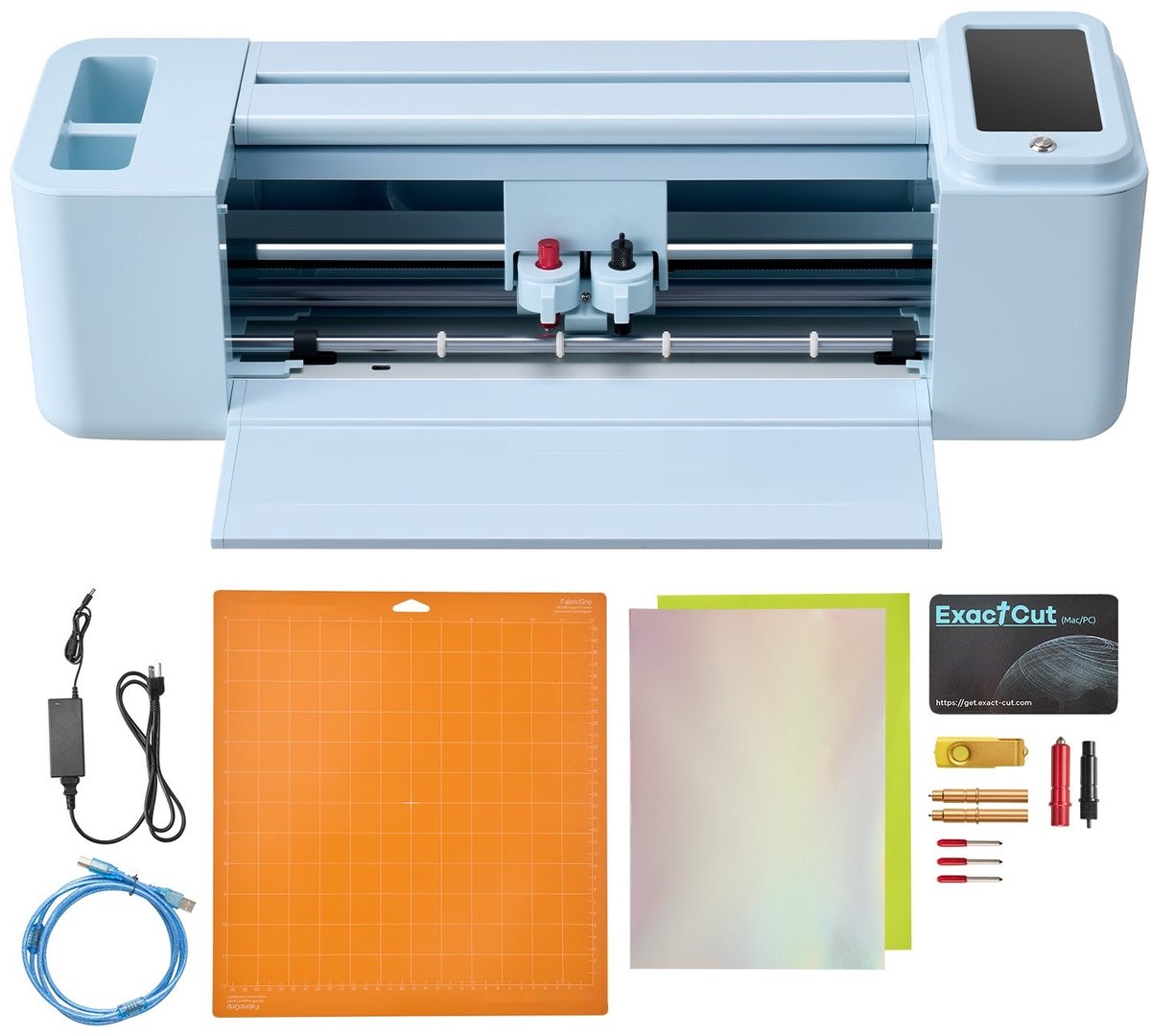 Vinylsnijmachine - Snijplotter - Snijbreedte 30 cm - Touchscreen - Compatibel met Mac, Windows, Android, iOS - Voor Knutselen, Kaarten en Woondecoratie