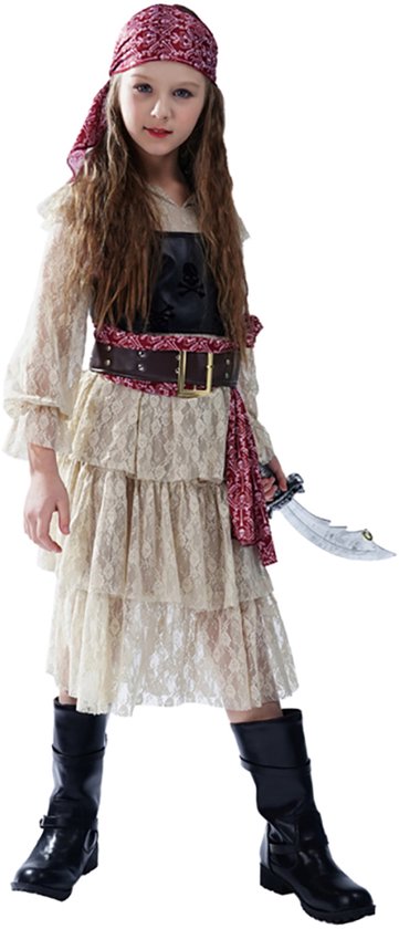 Doolspel Voor Kinderen. De Schattige Kleine Zeemeermin Met Een Piratenhoed Doolhof Thema Piratenwerkblad Educatief Afdrukbare Plaat Image261663799