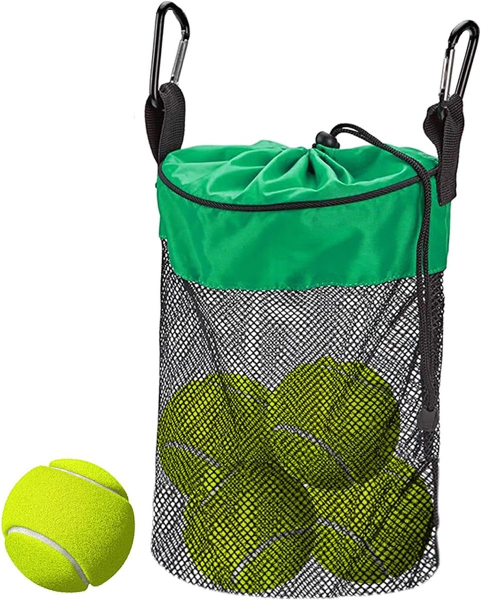 Wasknijperzak - Kledinghanger Tas - Buiten Ophangen - Ventilerend Nylon - 30 x 20 cm - Groen
