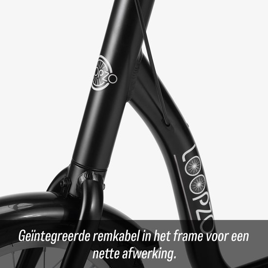Loopzo - Loopfiets volwassenen - Lage Instap - Stabiel & Comfortabel ...