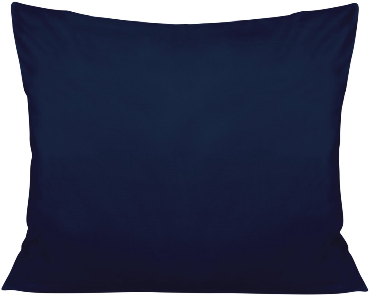 Darymex Katoen Satijn Kussensloop Donkerblauw 50x70cm