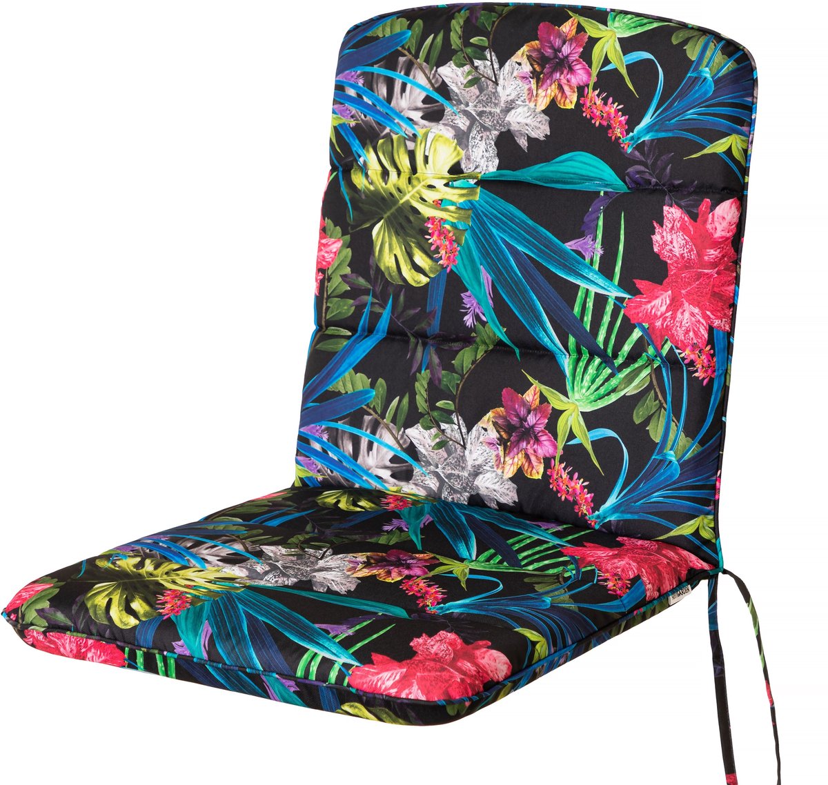 Hobbygarden Tuinstoelkussen Alba Bloem voor Lage Rug Tuinstoelen – Waterafstotend, UV-bestendig en Comfortabel