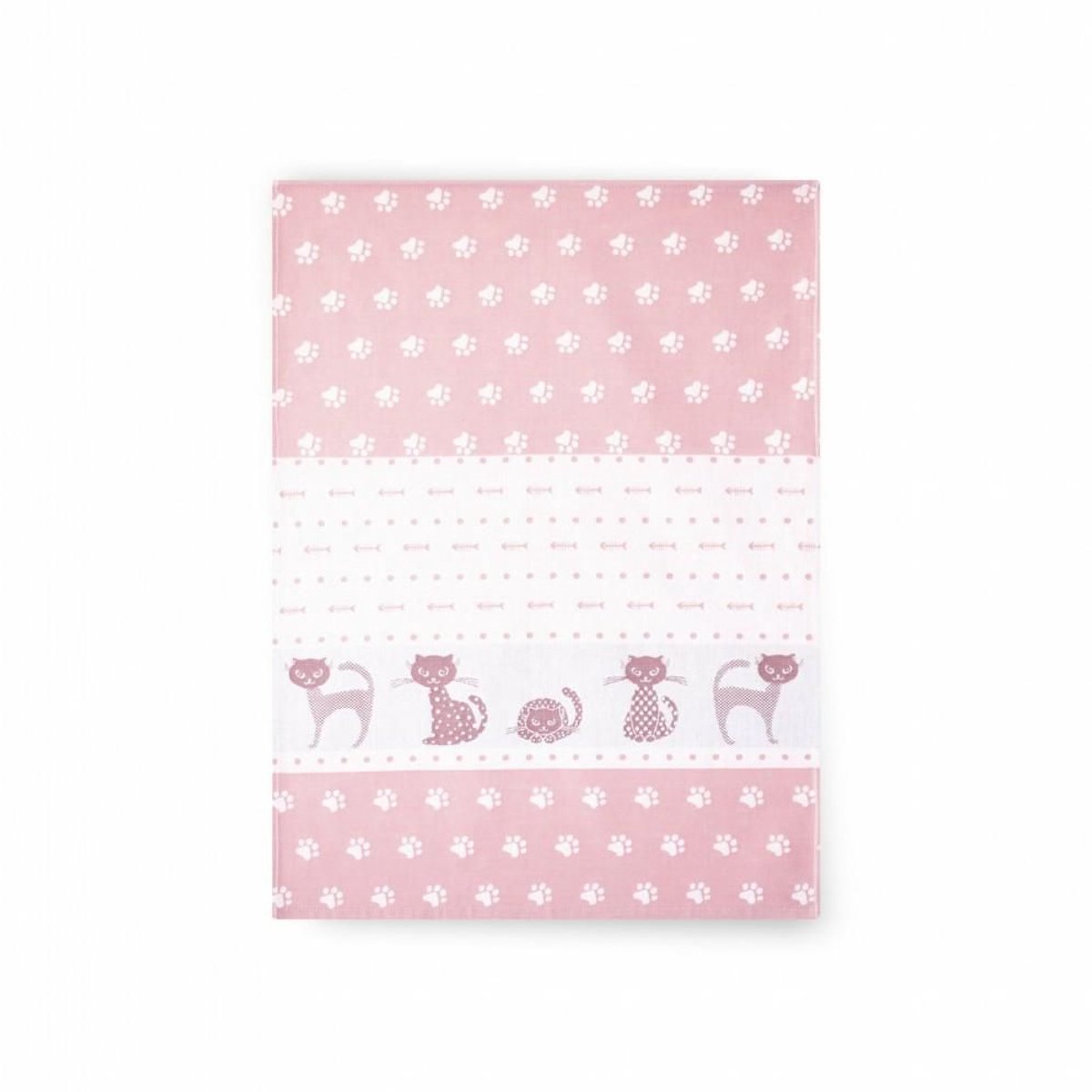 Zwoltex Maru - Keukenhanddoek - 50x70 cm - Katoen - Roze