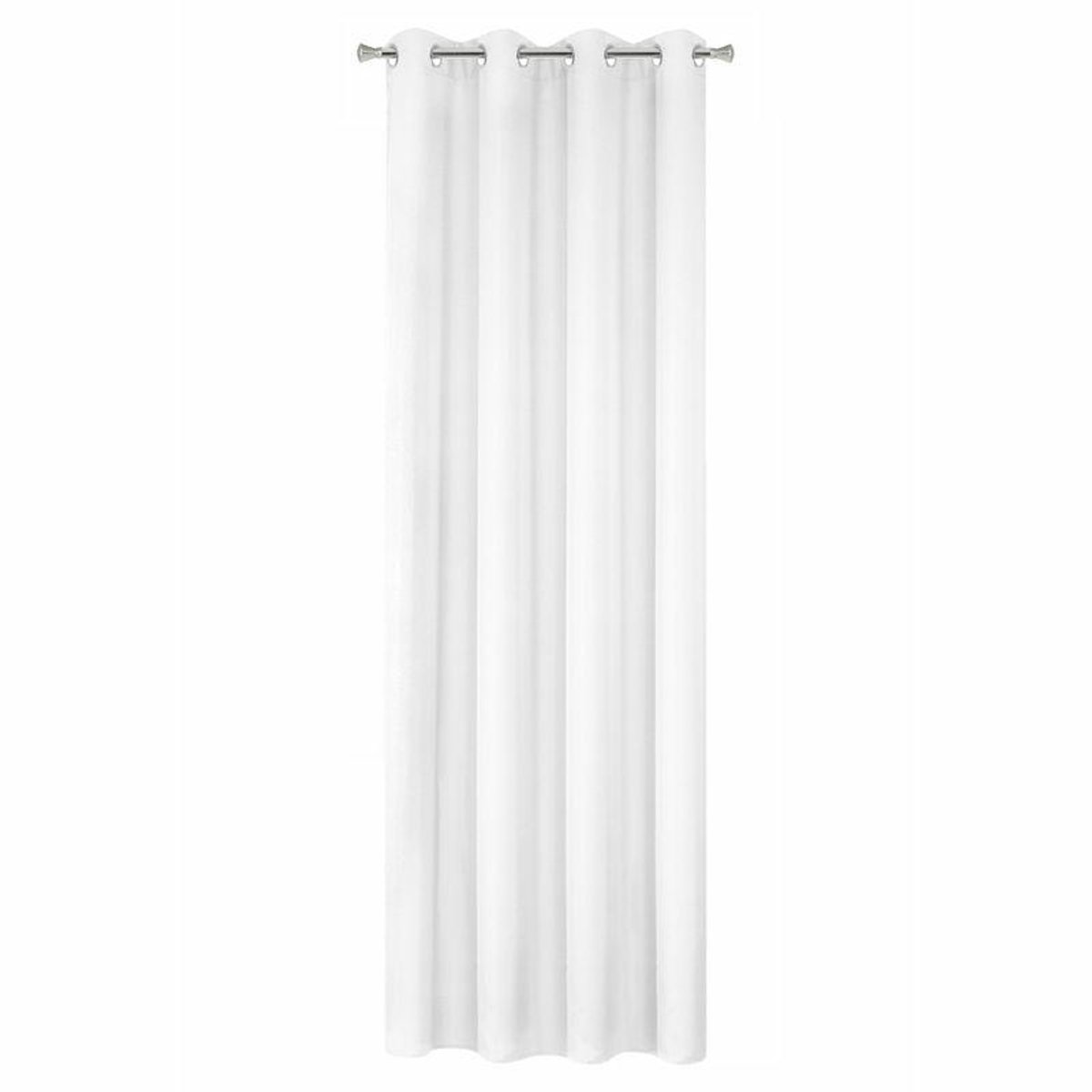 Eurofirany Rita Serie - Wit Gordijn - 140x250 cm - Polyesther - 70% Verduisterend