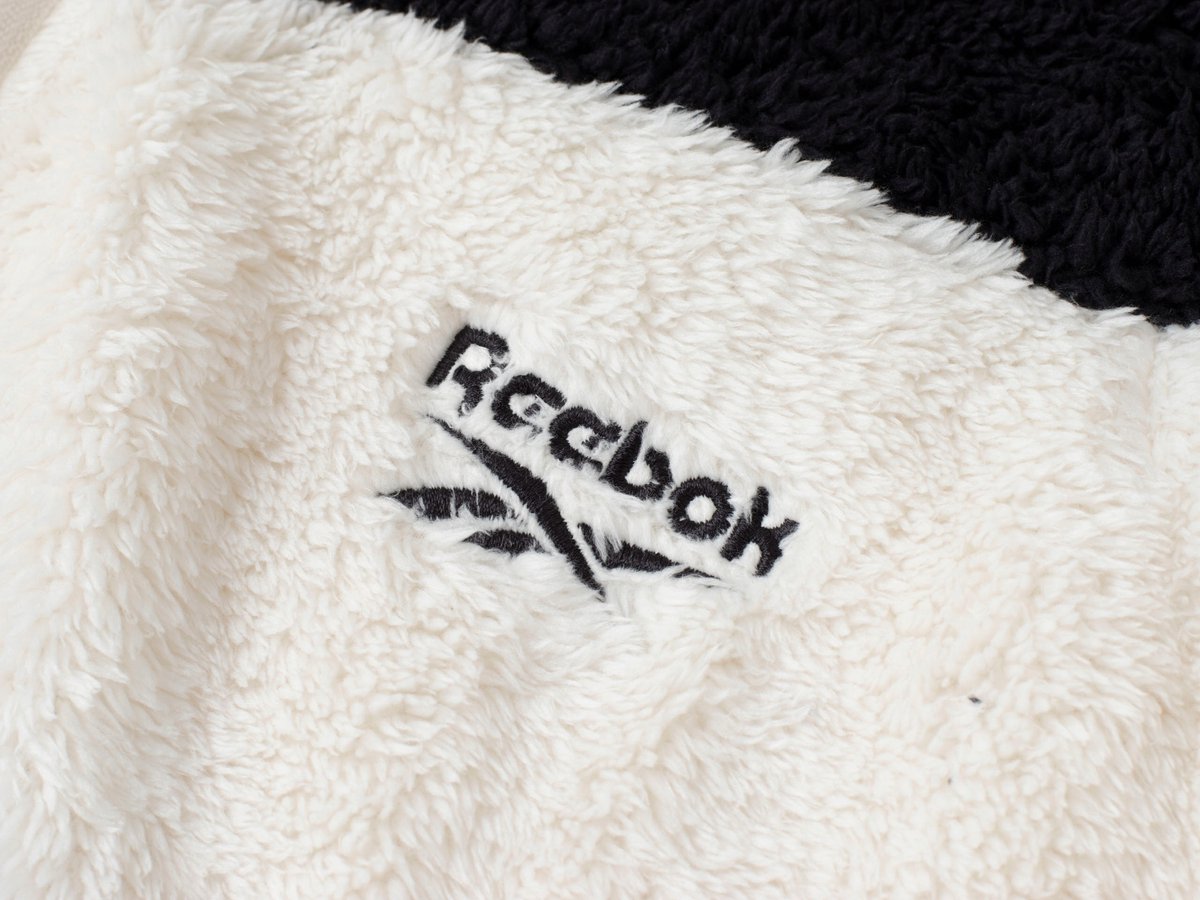 Reebok Heren Hoodie – Met Logo Ritssluiting Kremig