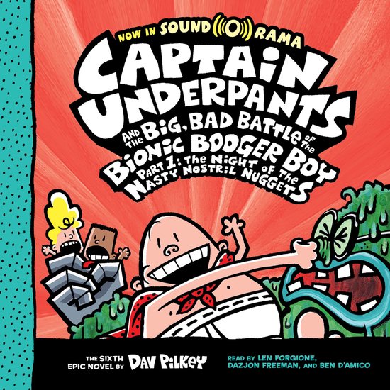 Captain Underpants and the Big, Bad Battle of the Bionic Boo ... - cover