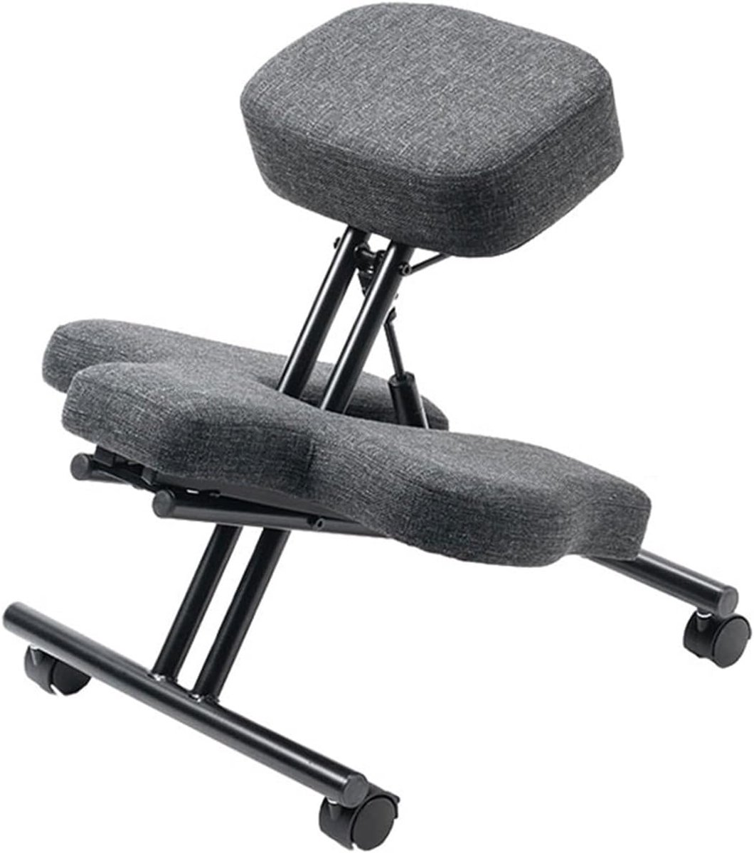 Ergonomische Kruk - Kniekruk Zithulp - Zitcomfort Verbeteren - Verstelbare Hoogte - 65 x 6