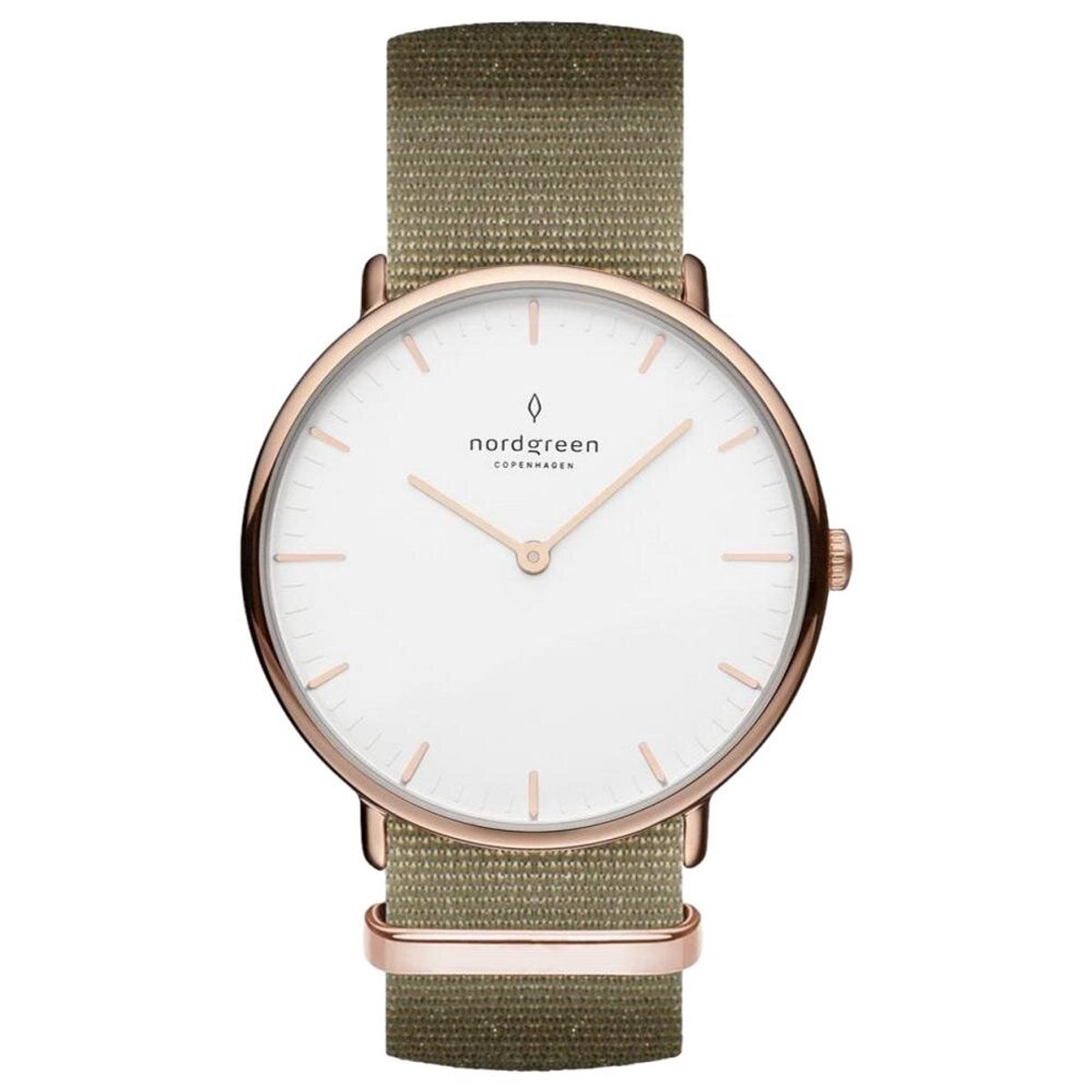 Nordgreen Copenhagen - NR36RGNYAGXX - Polshorloge - Unisex - Kwarts - NATIVE