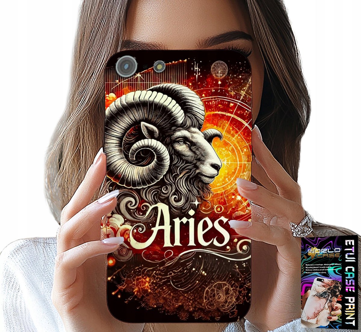 HOESJE VOOR IPHONE 5 / 5S / 5C - STERRENBEELD, STEENBOK, ASTRONOMIE