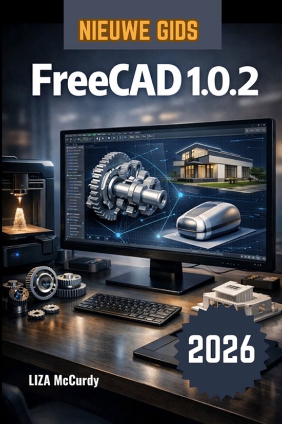 FreeCAD 1.0.2 Gebruikershandleiding 2026. - cover