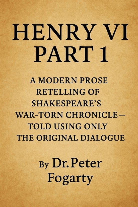 Henry VI Part 1 - cover