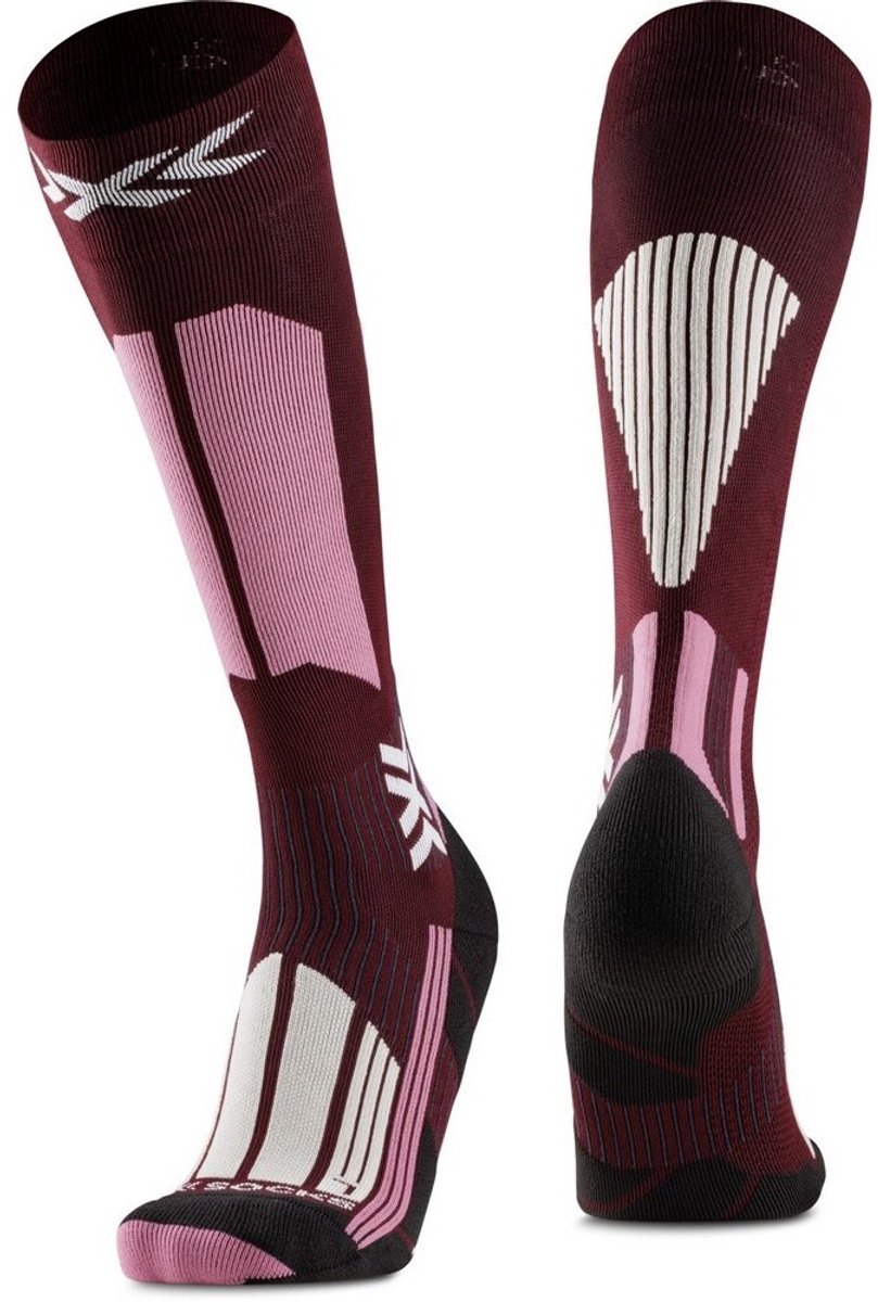 X-SOCKS XSWYPTW24W-P403-37-38 Sokken Dames Grootte 37-38 Rood