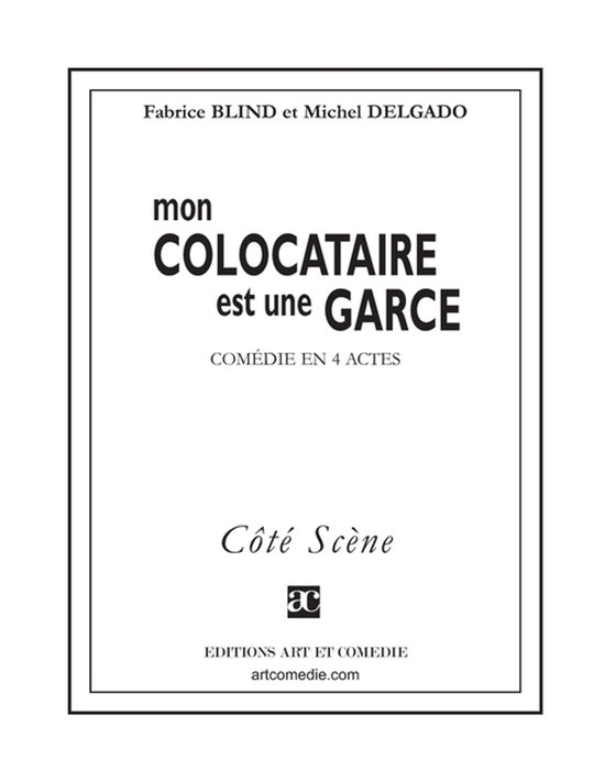 Mon colocataire est une garce - cover