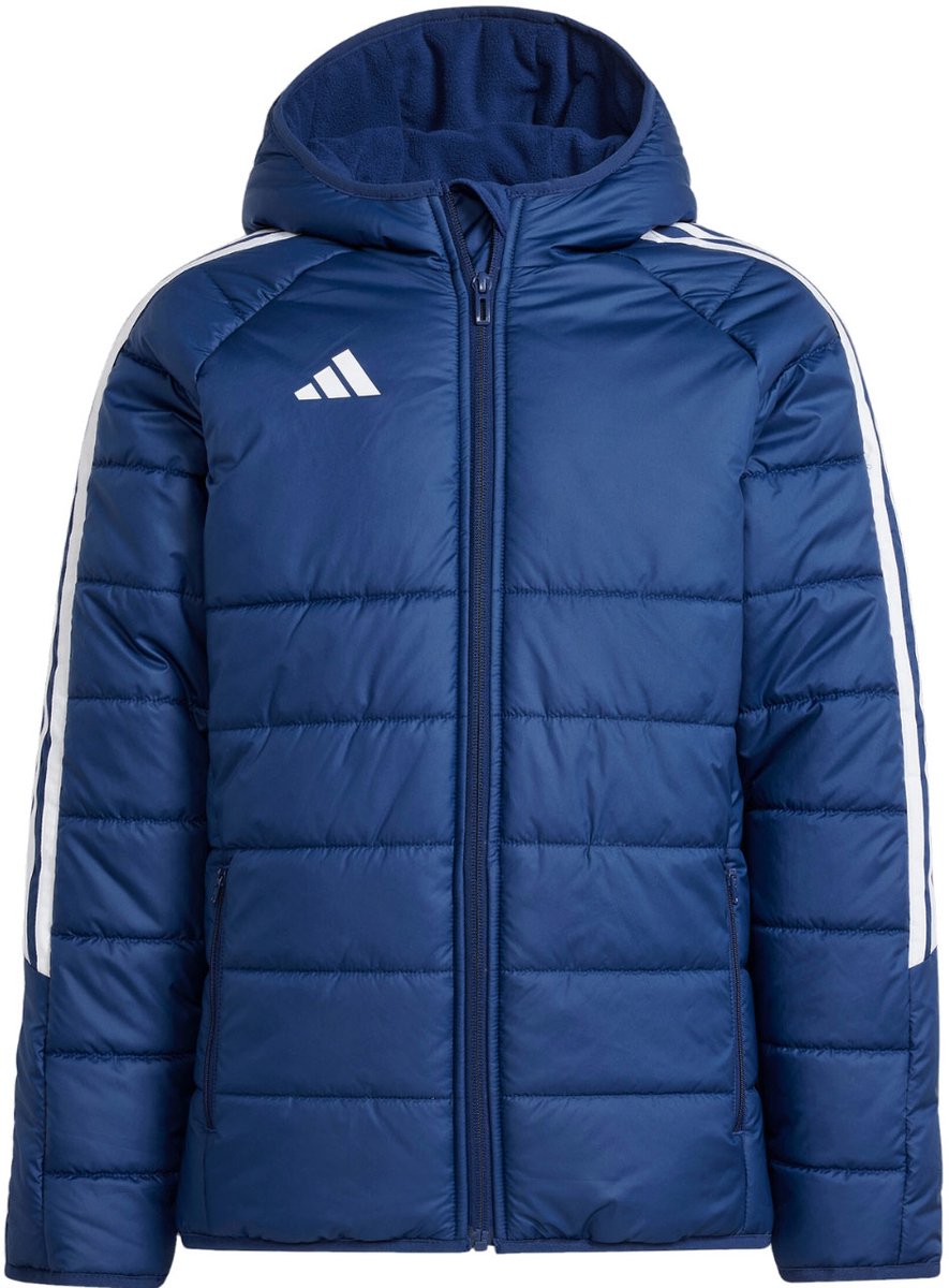 adidas Jas Kinderen Tiro 24 Winter Blauw - Maat 116cm
