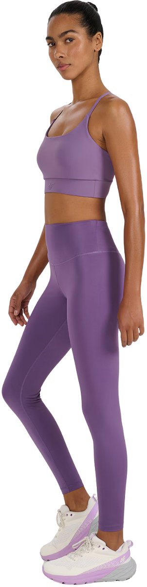 4F Legging Dames FNK Paars - Maat L — afbeelding 5