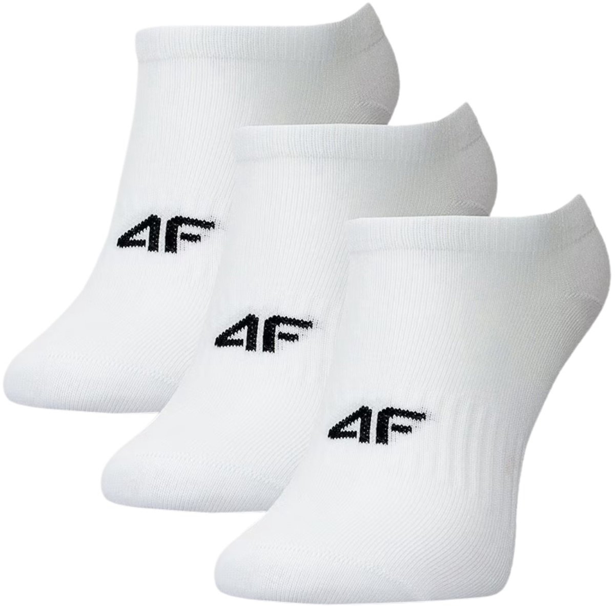 4F Sokken Dames 3-pack Wit - Maat 35-38
