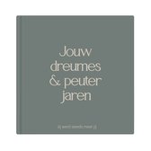Writemoments Opgroeiboek dreumes en -peuterjaren - 1 t/m 3 jaar - Groen/blauw