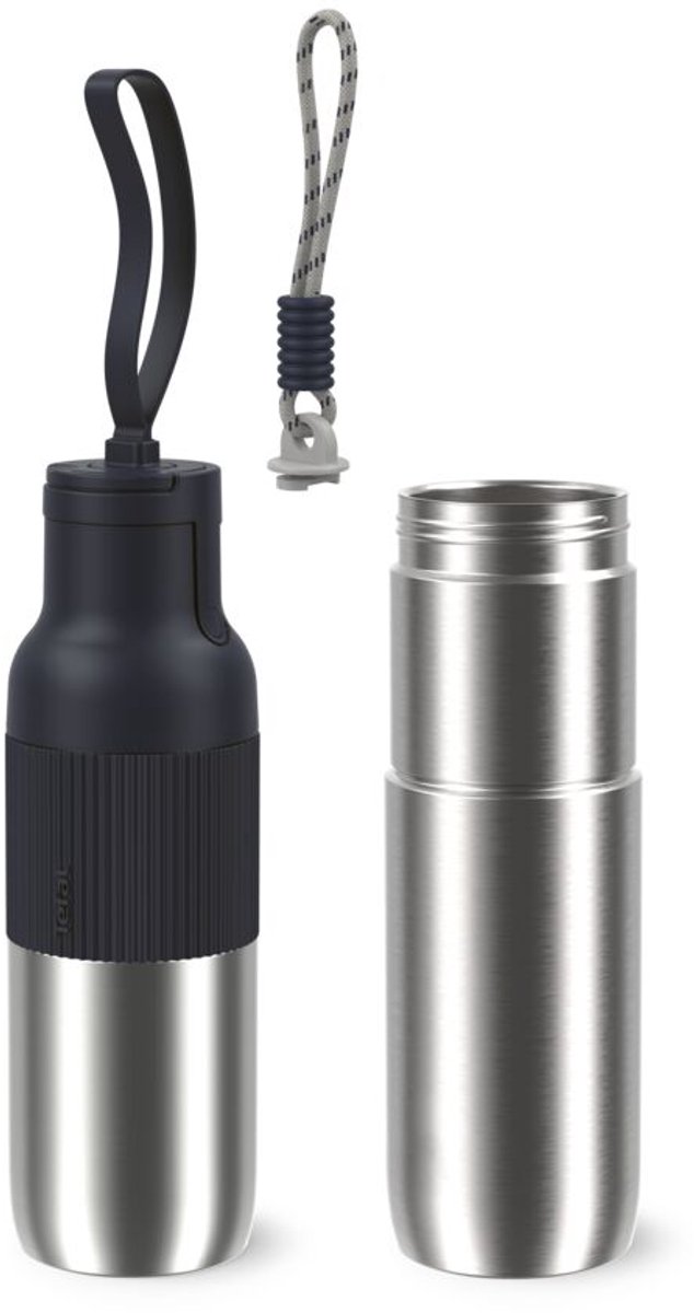Tefal BeYou Flip drinkfles 2-delige set 0,7L + 0,5L - 100% lekvrij