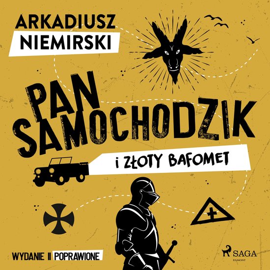 Pan Samochodzik i złoty Bafomet - cover
