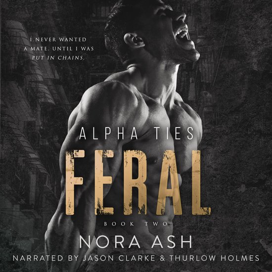 Feral: a Dark Omegaverse Romance - cover