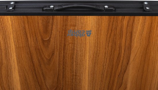 Abbey Camp Campingtafel 120x60 cm Opvouwbaar - Verstelbaar 54-69 cm - Bruin van Abbey Camp — afbeelding 2