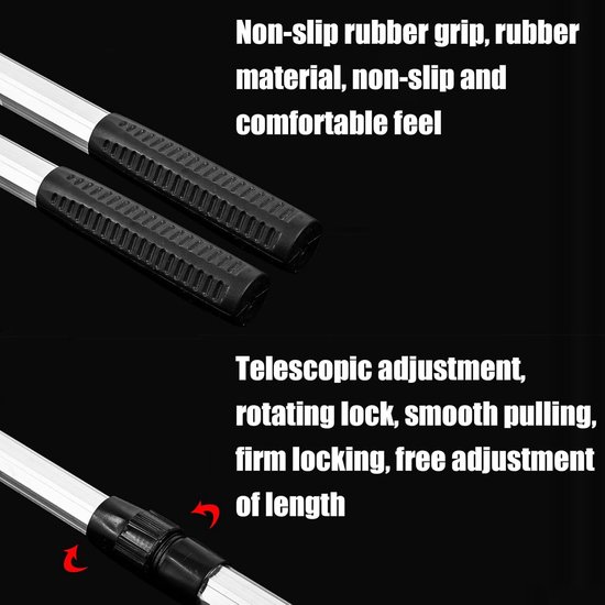 Visnet Opvouwbaar - Vangnet Hengelsport - Outdoor Vissen - Telescopische Handgreep - 17 Meter — afbeelding 5