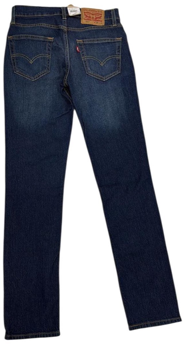 Levi’s 511 Slim Fit Jeans Stretch W28 X L 32 Blauw