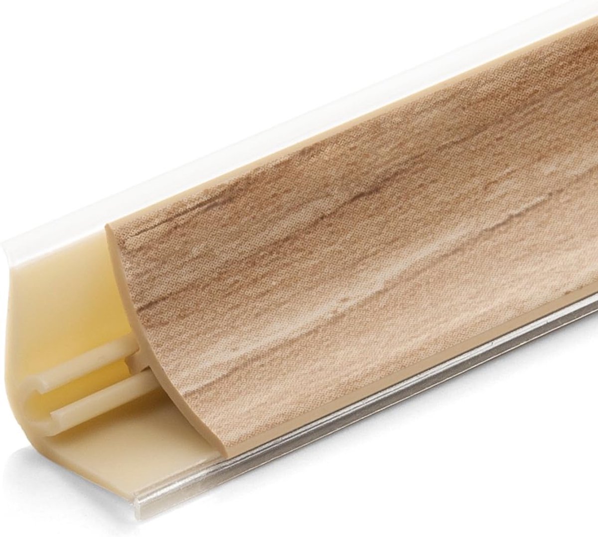Afdekprofiel Keuken - Werkbladstrip PVC - Keukenafwerking - Eenvoudige Montage - 13 x 13 mm - Sonoma Eiken