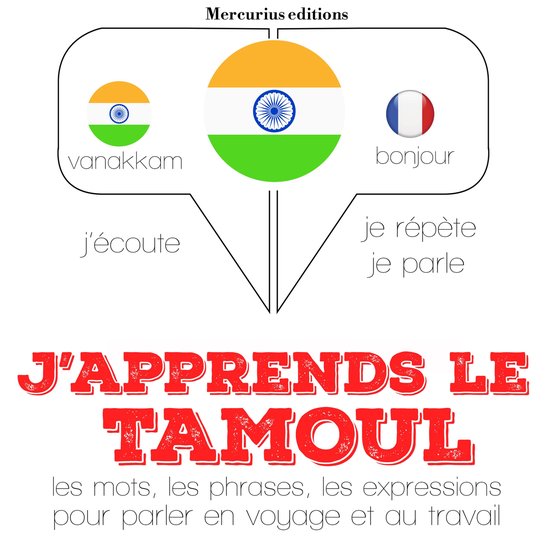 J'apprends le tamoul - cover